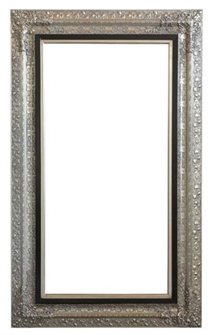 Sølvspejl 0243 facetslebet 120x200cm
